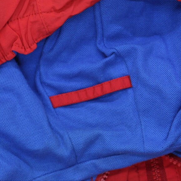 Widgeon Womens Lined Nylon Vintage Rain Jacket Coat 1667e32d878432 Red / Blue M - Picture 3 of 7